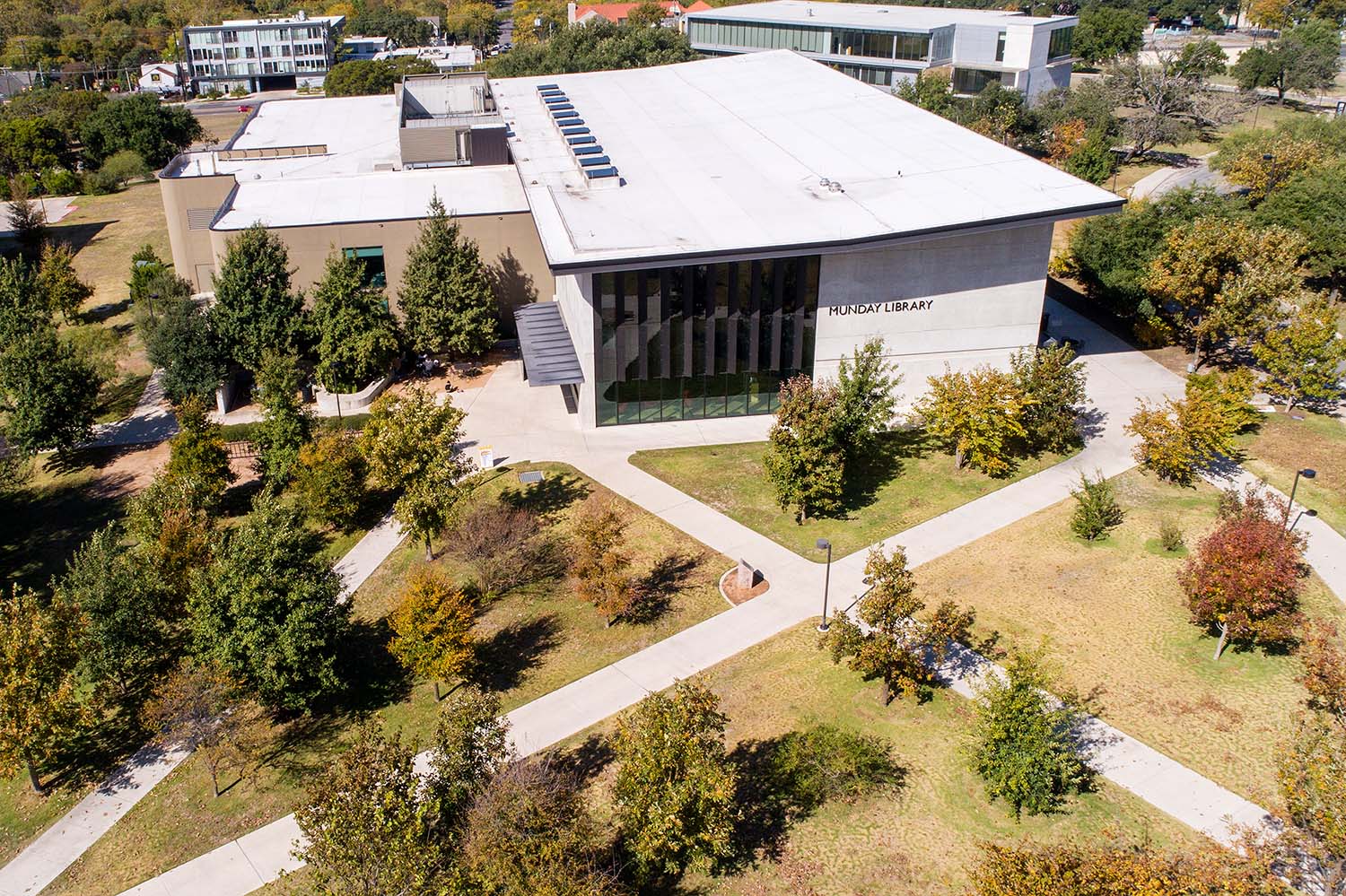 Munday Library Finals Week Stress Relief St. Edward's University in