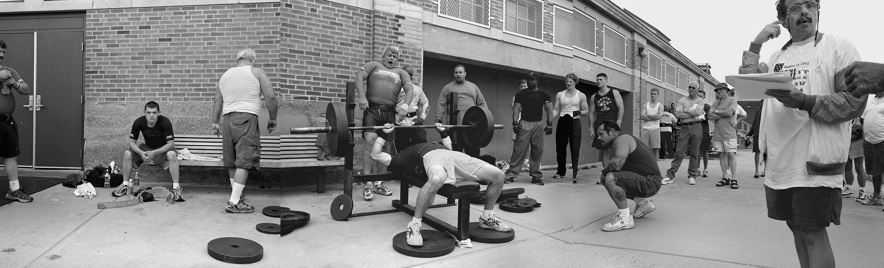 Dylan Vitone Weightlifters 2006 Archival inkjet