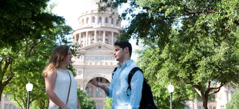 Students at State Capitol