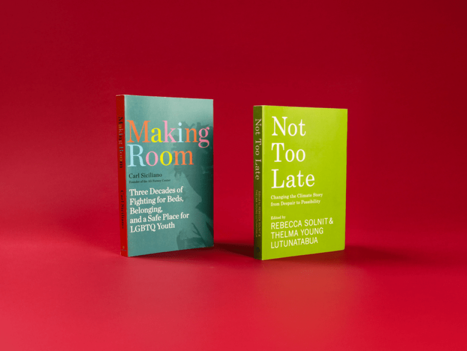 Photo of the two Common Theme books
