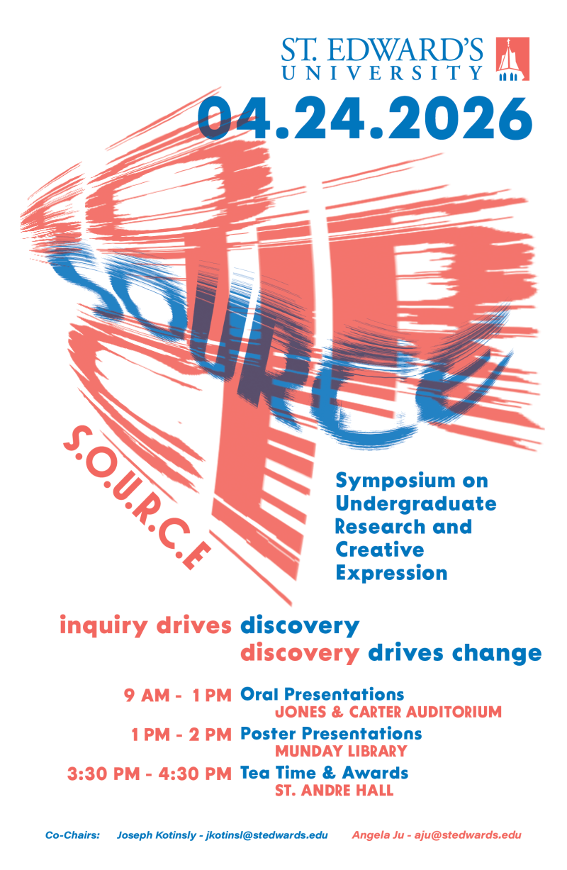 Poster of the event with the schedule at a glance