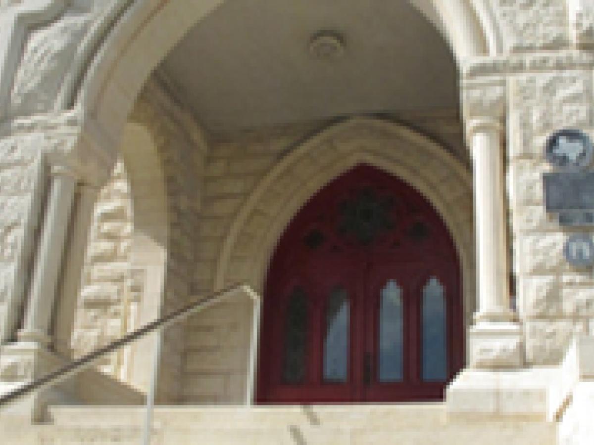 Red Doors on Main Building