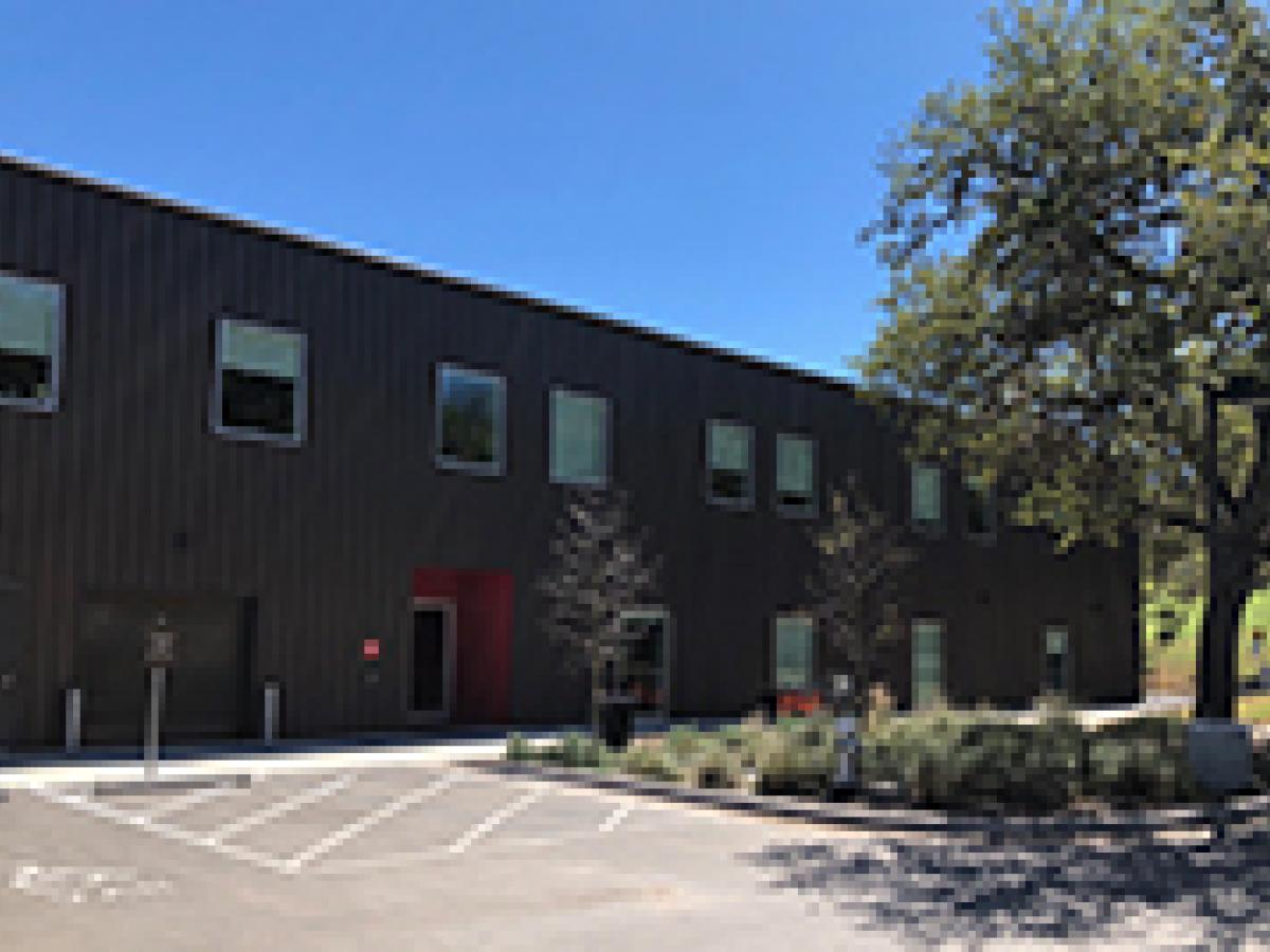 Exterior of the Operations Building, St. Edward's University