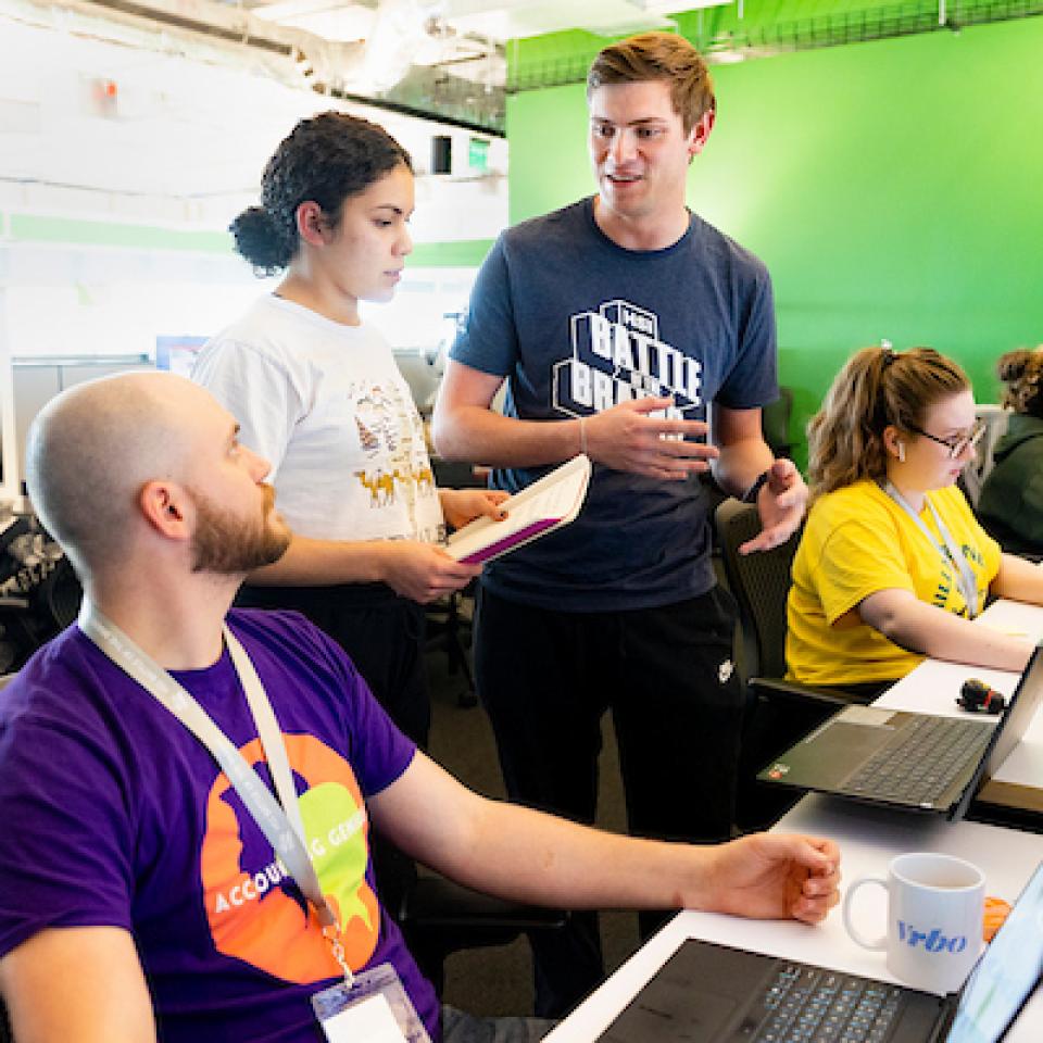 Students at Computers