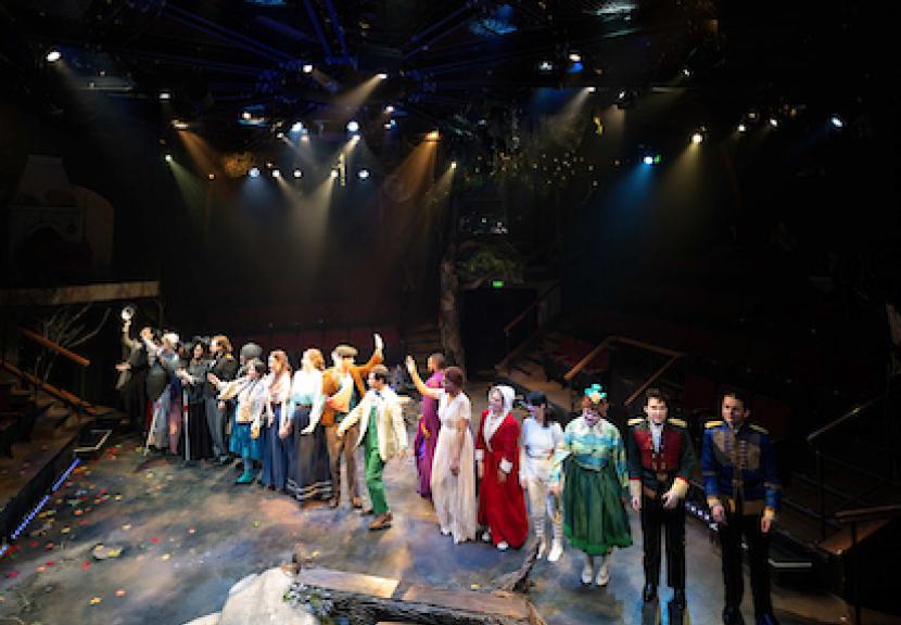 Actors on stage