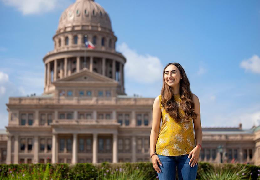Michele Flores at Capitol