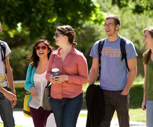 Students on campus