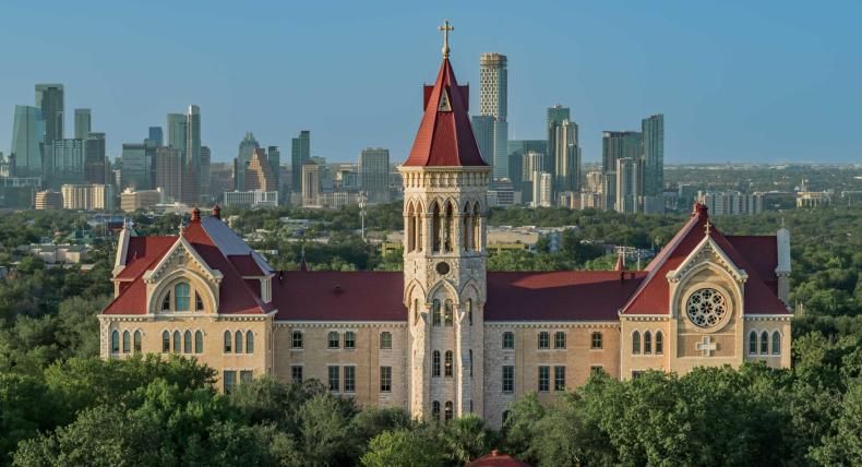 Main Building against the skyline