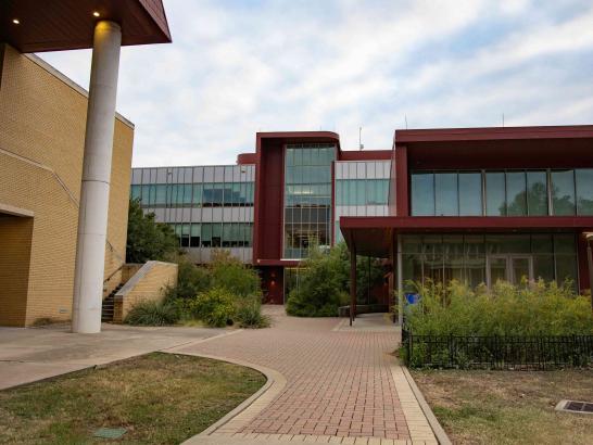 large building named john brooks Williams south pictured