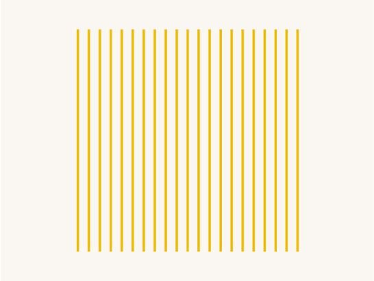 A pattern of vertical, thin gold lines