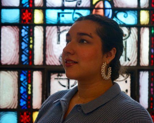 Calista Robledo '22 is earning her Masters in Divinity at Boston College.