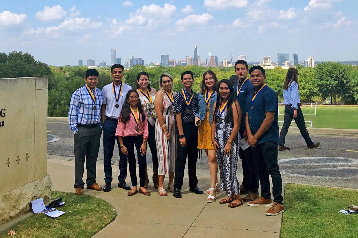 CAMP student medallion ceremony