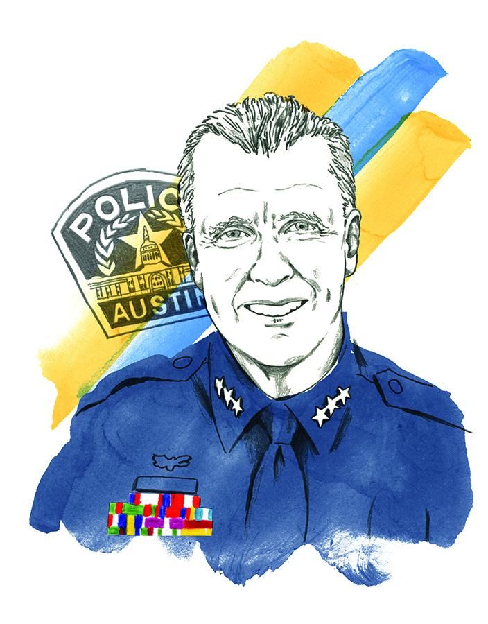 Brian Manley portrait illustration.