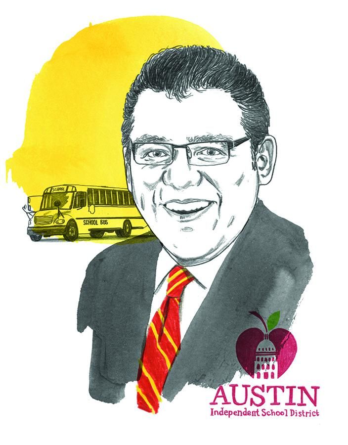 Geronimo Rodriguez portrait illustration.