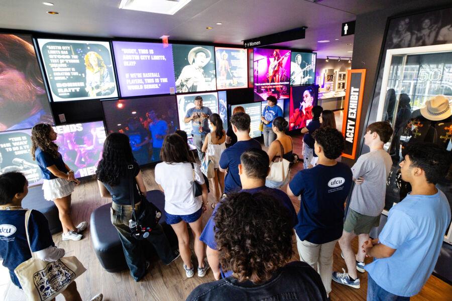 Students at ACL Live for a Career Trek