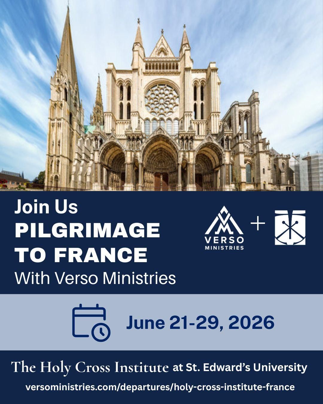 Pilgrimage France Flyer