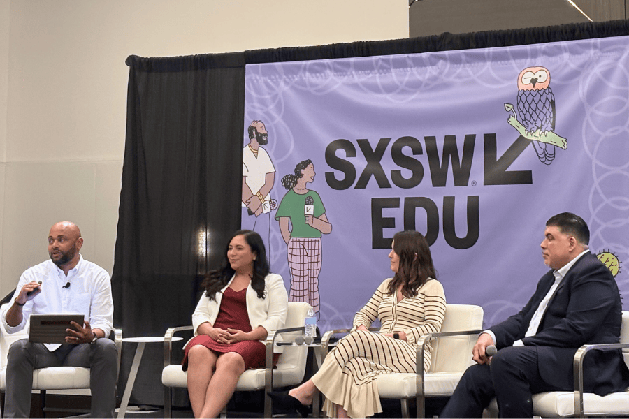 Marcela Andres speaking at SXSW EDU 2026