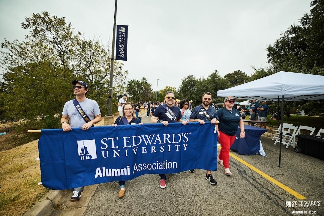 Alumni at Homecoming