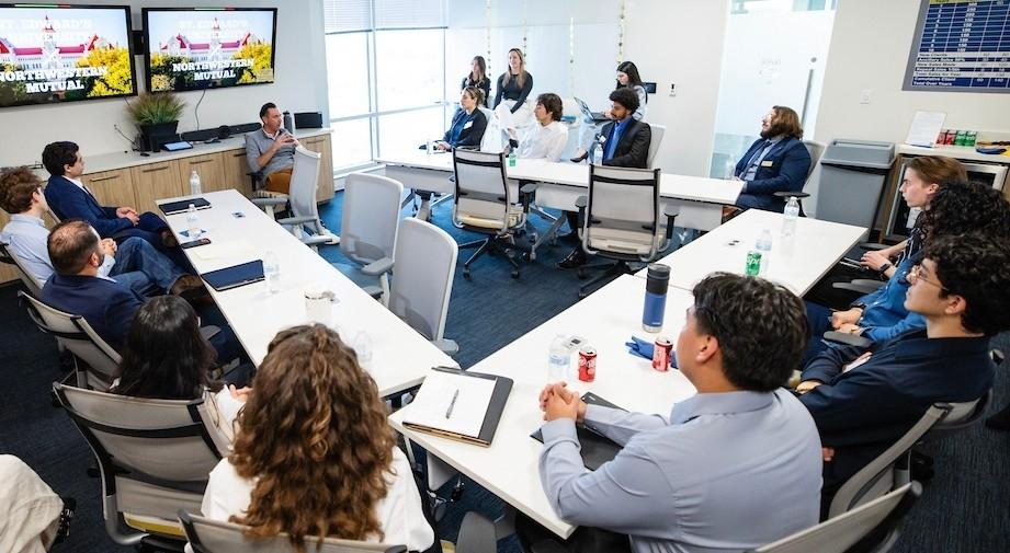 CAPD Northwestern Mutual Career Trek presentation to SEU students